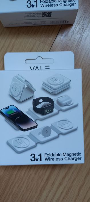 Incarcator wireless 3in1,sigilat