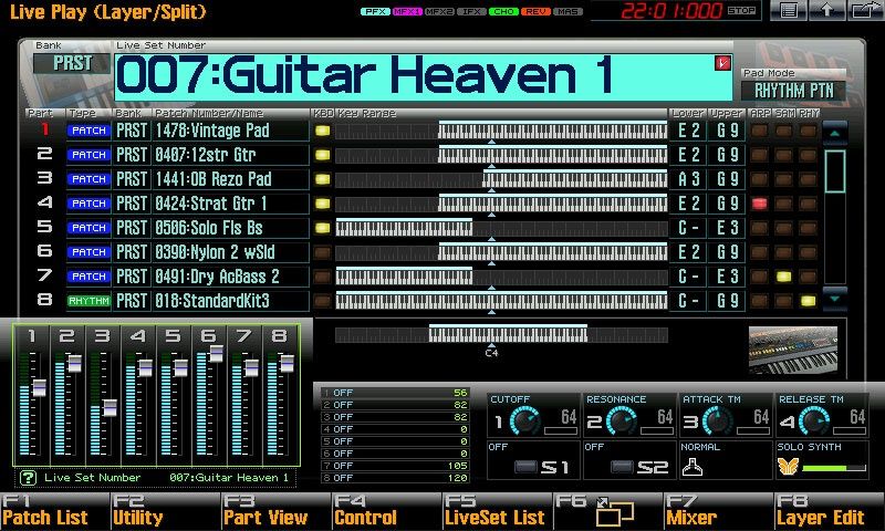 Roland Fantom G8