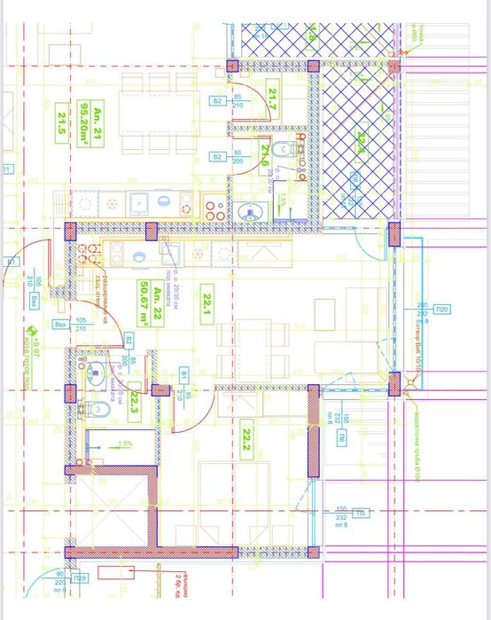 Продава се Двустаен апартамент в Бургас, Център - 56 кв.м за 1195 €/кв.м - Снимка #1