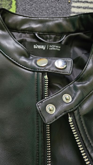 Geaca S dama  imitatie piele