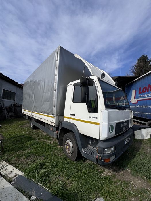 Vand camion 7,5 tone, septica MAN LE 180 C
