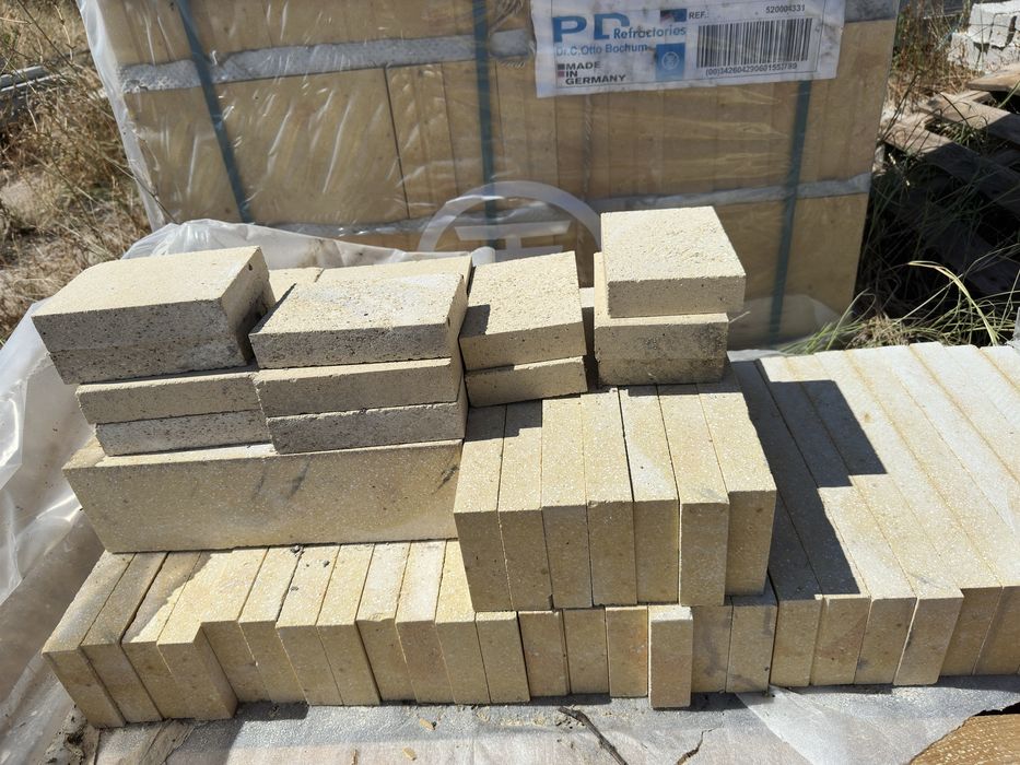 Огнеупорни тухли чисто нови неизползвани