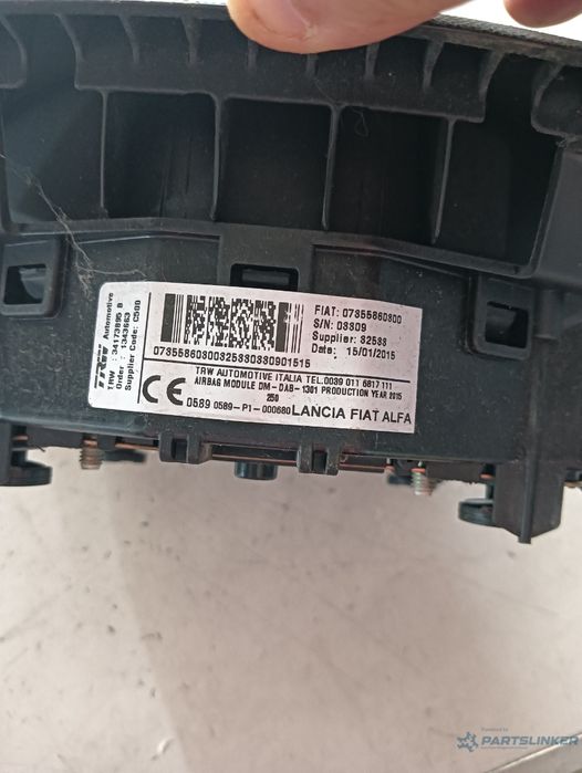 Airbag Citroën Jumper Box [ 2006 - > ] Oem 07855860800