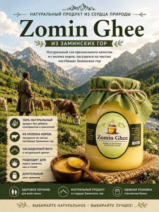 Ghi zomin togʻlaridan  Гхи из заминских гор
