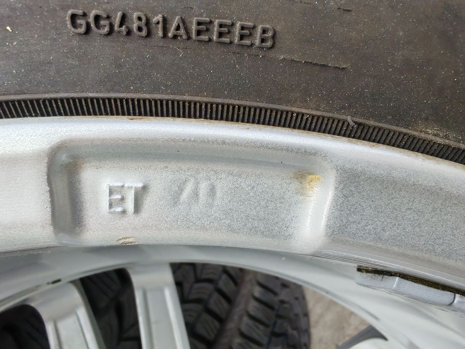 Jante aluminiu pe 17,Dezent,7J, Et40, 5*112