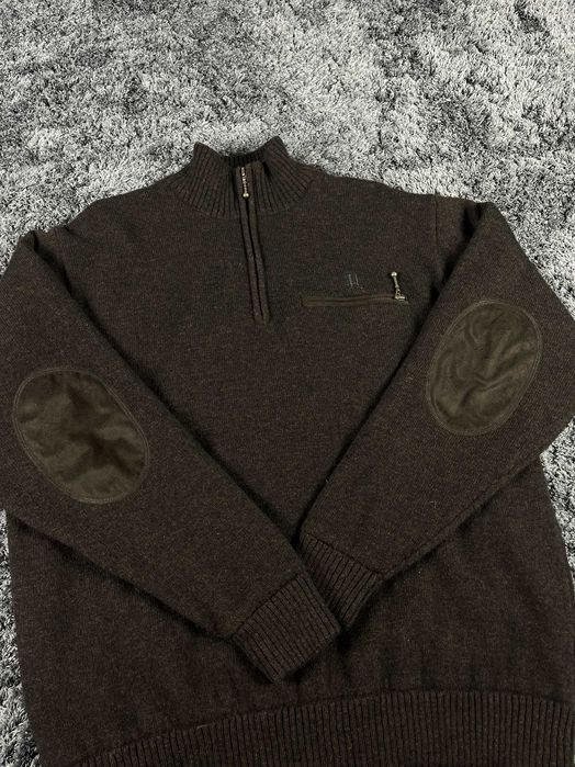 Harkila Annaboda 2.0 Lambswool 1/4 Zip Sweater Мъжки Пуловер