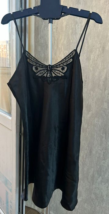 Сорочка леопардовая и чёрная