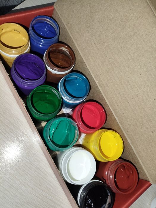 Гуашь 12цв худ 40мл