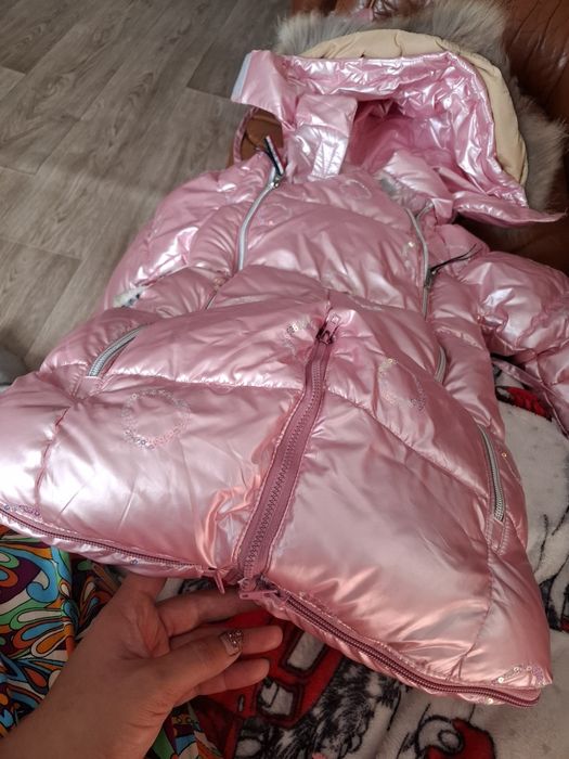 Зимнии комбенизон на девочку