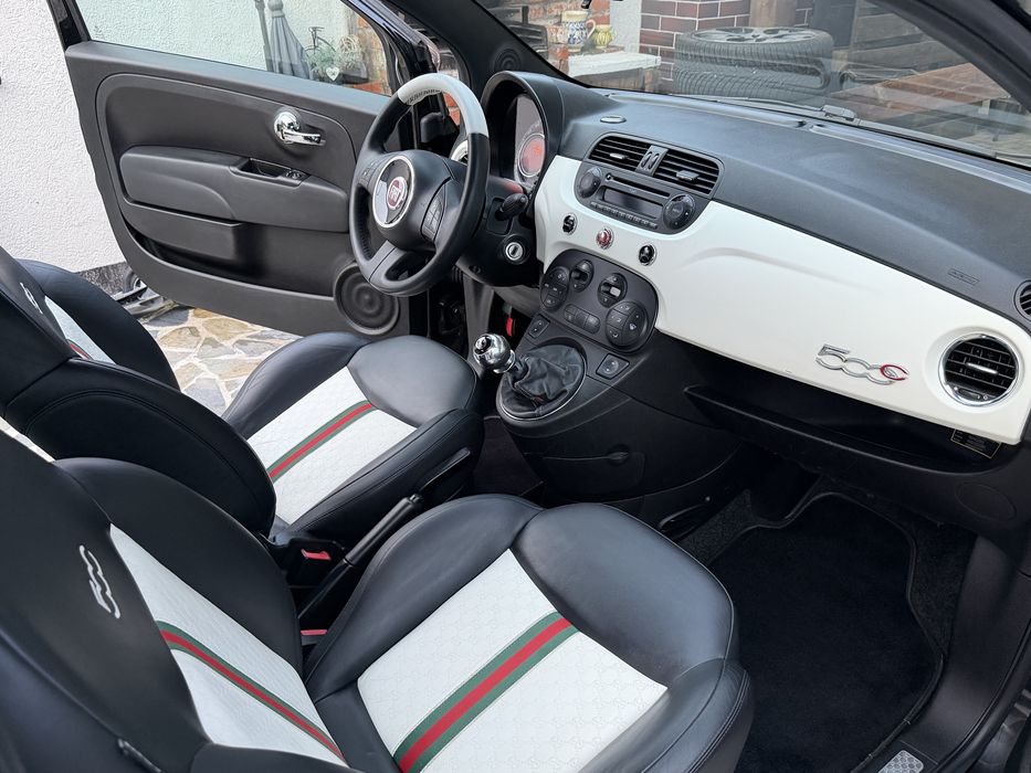 Fiat 500C editie limitata Gucci Cabrio/Decapotabilă