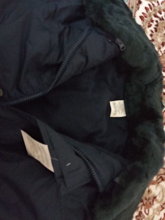 Синяя повседневная куртка