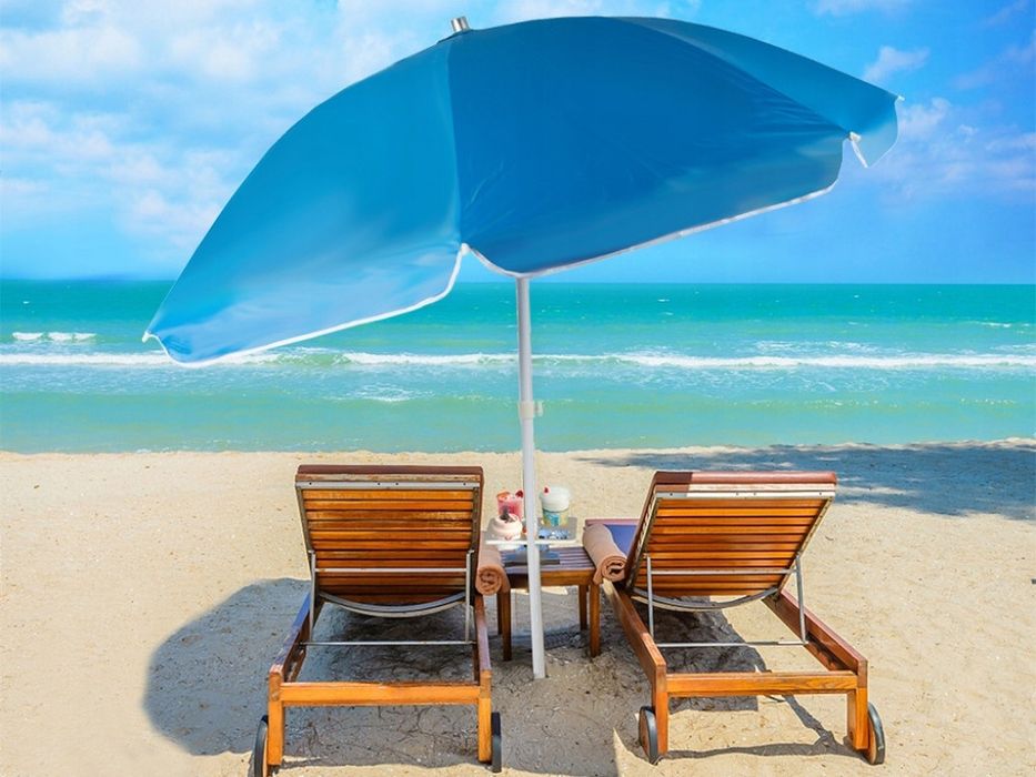 Плажен чадър за  п