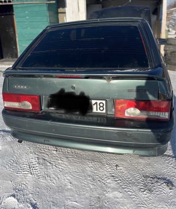 Ваз 2114 на полном ходу