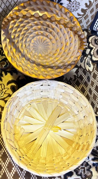 Корзины плетёные декоративные