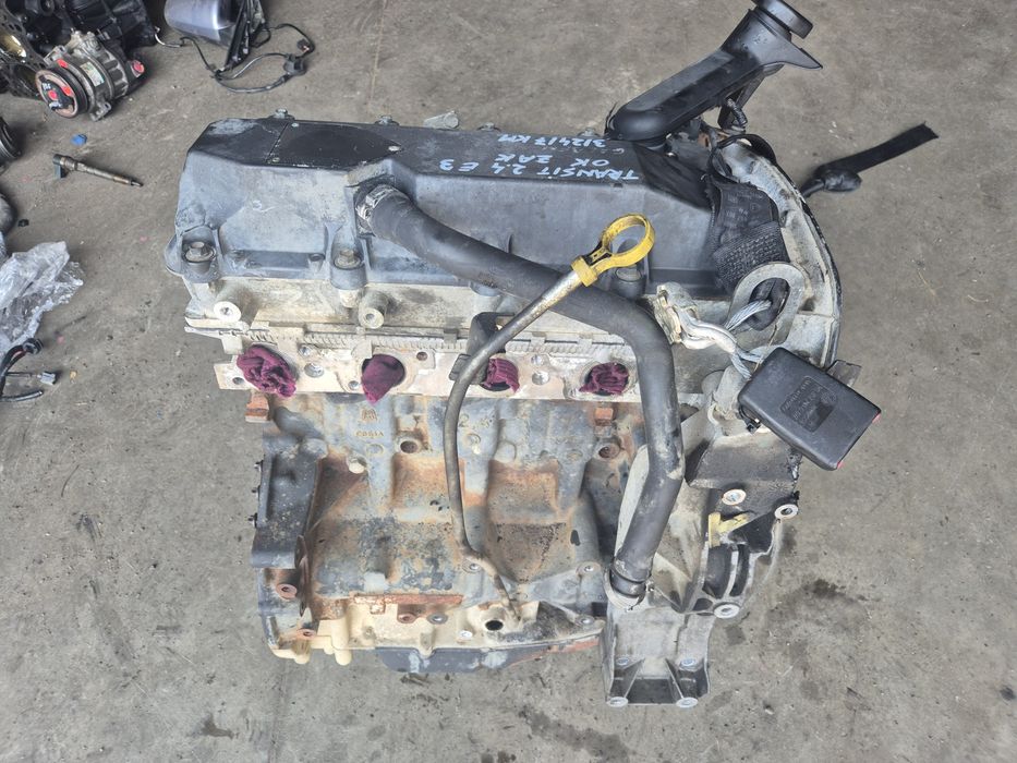 Motor ford transit 2.4 tddi euro 3 an 2004, cu 312417 km rulați, compatibil pt modele 2000-2006