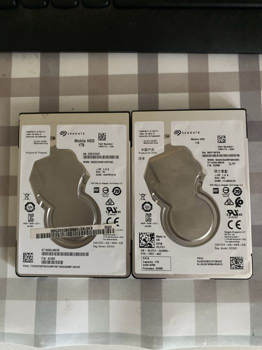 Hard disk laptop Seagate 1 Tb