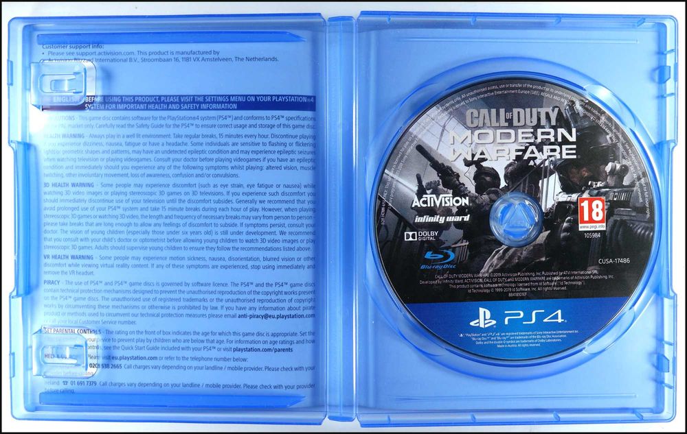 Call of Duty Modern Warfare  PS4 Cod MW Playstation 4
