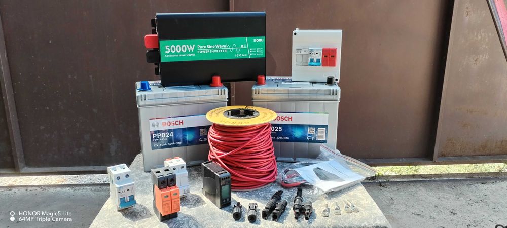 Инвертор 5000 W пълна синусоида+акумулатор и мн. други ТОП предложения