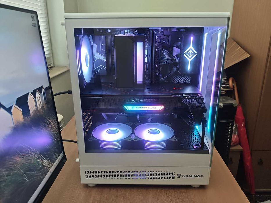 Геймърски компютър, Ryzen 9600x, 32gb Ddr5, RX 6800XT 16gb, 1tb Nvme, 850W