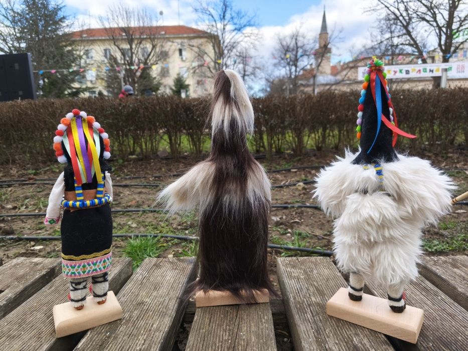 Кукли кукери, чауш, регион Ямбол, Сливен