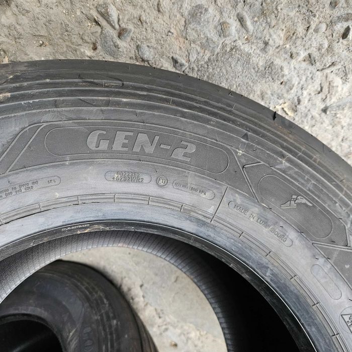 Нови тежкотоварни гуми 435/50R19.5 Goodyear KMaX T Gen-2 160J M+S 3PMFS FRT DOT3825