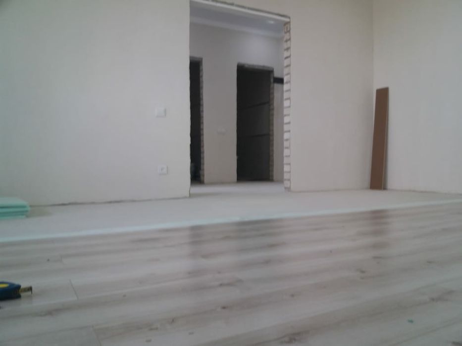 Обой, линолиум, наливной пол