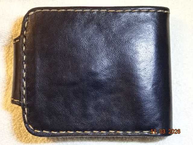 мъжки портфейл от естествена кожа ръчна изработка