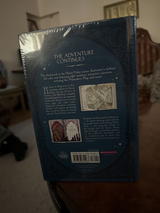 Книга Harry Potter Узник Азкабана | Издание MinaLima