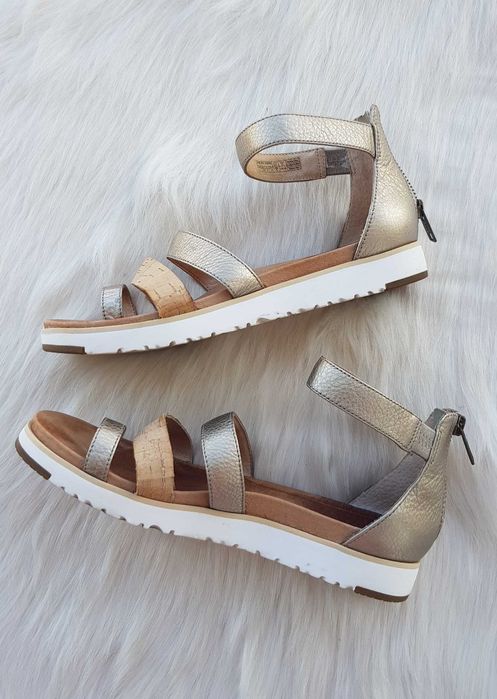 Дамски сандали UGG №37/38 естествена кожа