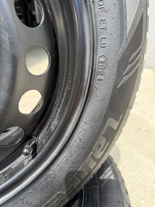 Jante Cu Anvelope Logan 185/65R15 Laufenn  Made In Korea DOT 2024