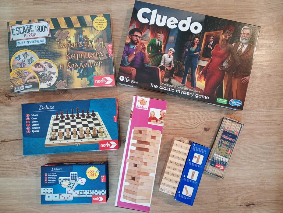 Нови настолни игри, различни модели и цени