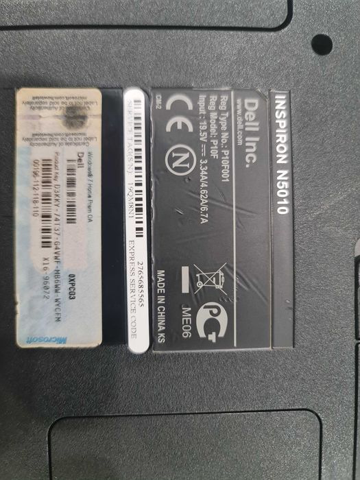 Лаптоп много запазен с ssd