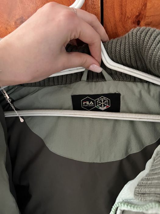 Geacă de iarnă bărbați Fila // verde// XXL // nouă cu etichetă