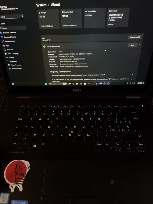 Laptop Dell Latitude E7470 i7 - 14”