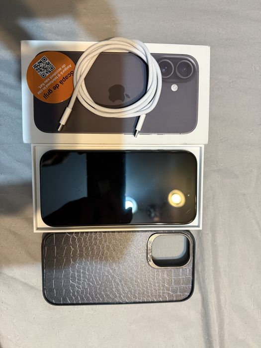 Iphone 16 nou , fullbox, 128gb , garantie+husa