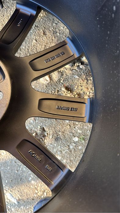 Cârlig Audi A4/A5, roată de rezervă slim, jante aliaj R18 Audi