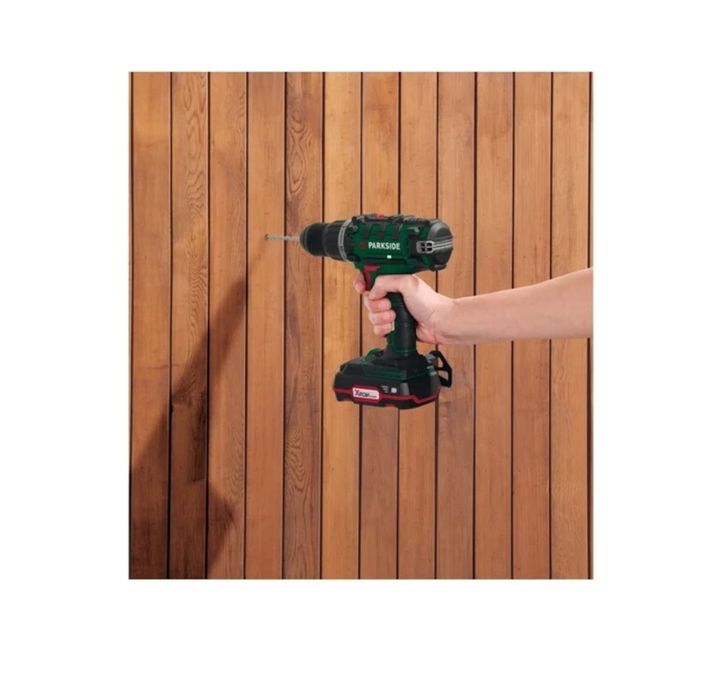 Mașină de înșurubat și găurit parkside PABS 20 Li G8 set acumulator și încărcător buna la construcții