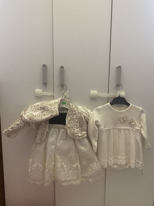 Vand lot haine NOI fetite 3-6 luni