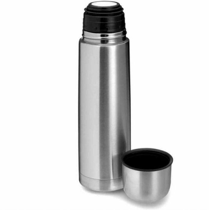Термос, 1 л, + 1 кружка, хром.