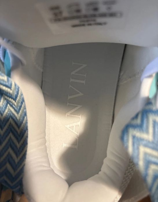Lanvin curb blue