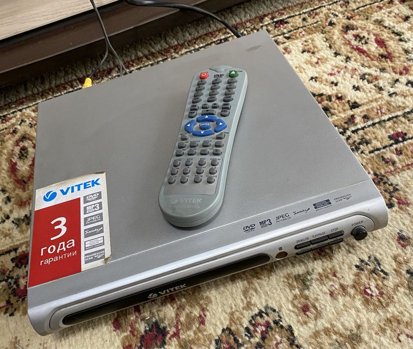 DVD плеер vitek с пультом бу