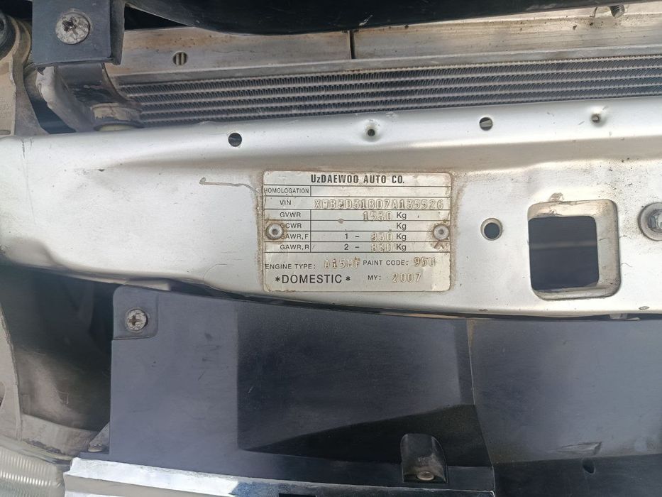 Nexia 1 donis 2007 yil