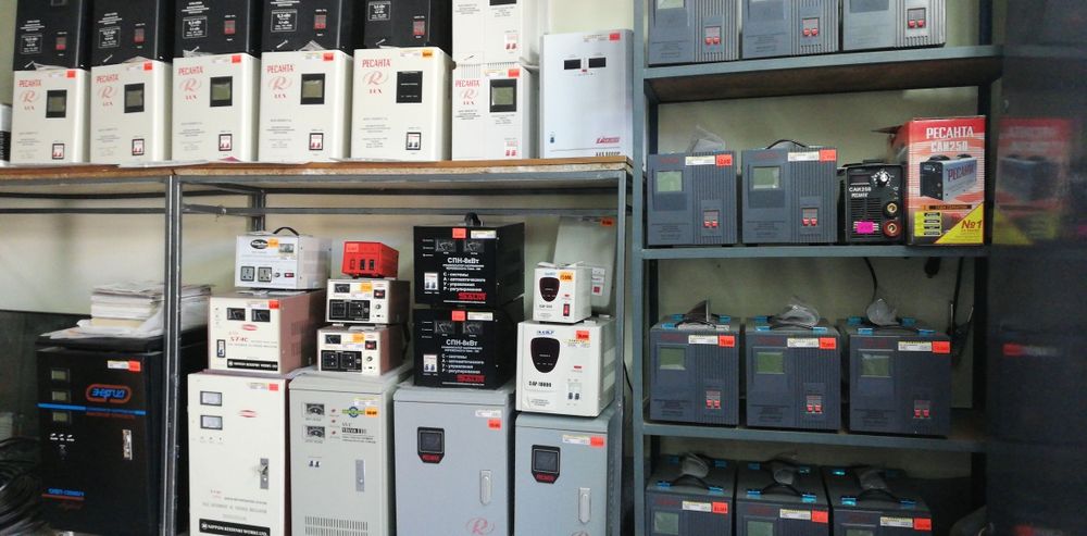 Стабилизаторы напряжения-новые 380/220 ИБП,сварочные аппараты