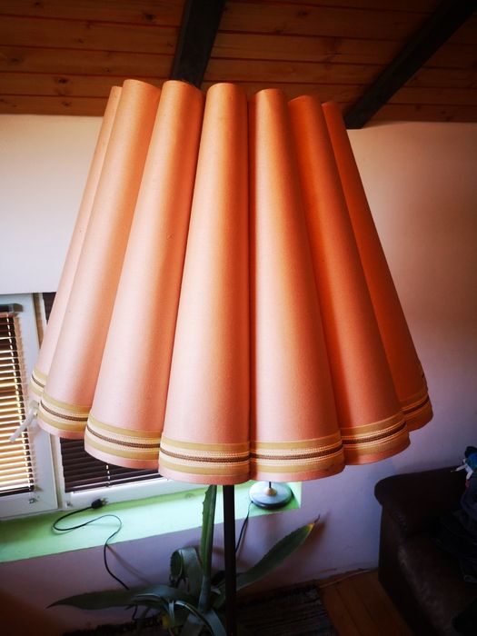 Старинна месингова лампа /лампион