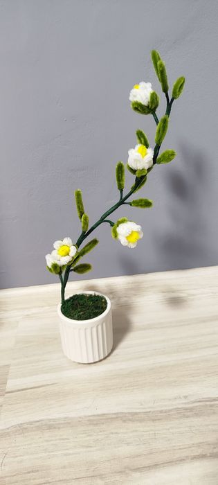 Пухкави цветя ръчна изработка! Слънчоглед и др.