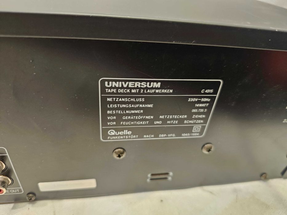 Deck Universum C4315 Dolby