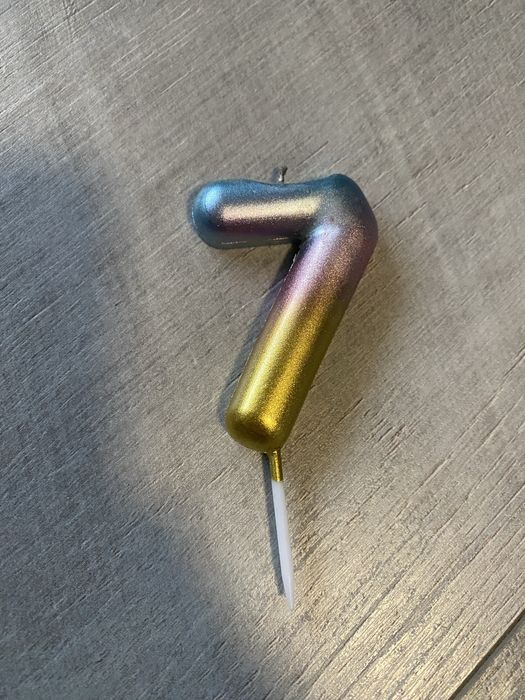 Украса / балони за рожден ден - 7 години