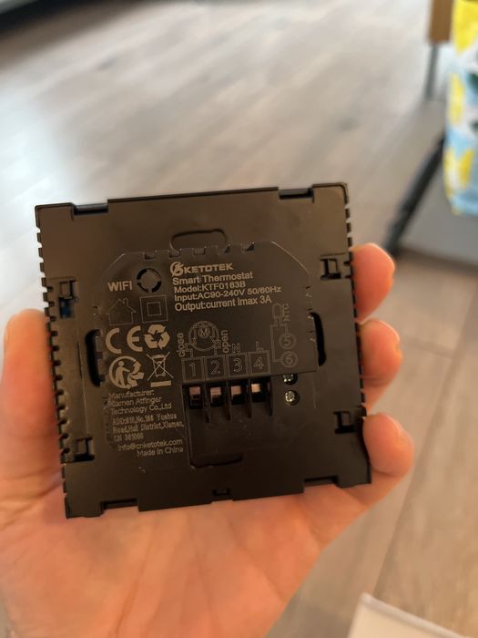 Termostat smart wifi incalzire pardoseala centrala gaz