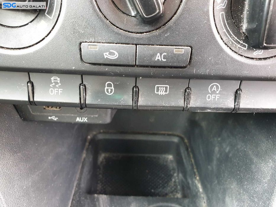 Buton Butoane Start Stop ESP Incalzire Degivrare Lunet Blocare Usi Portiere Skoda Rapid 2012 - 2017