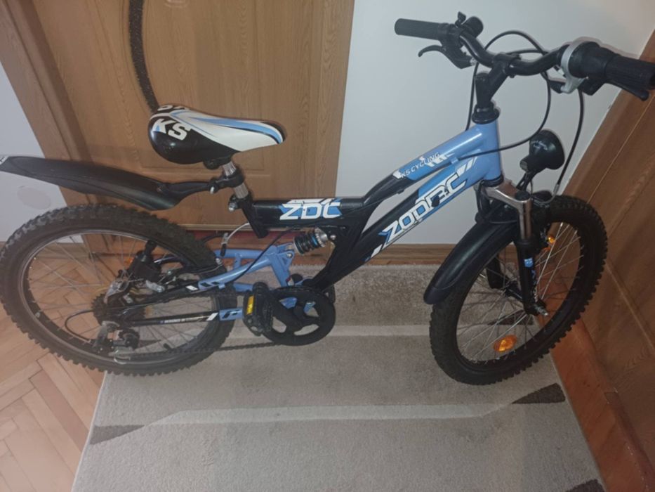 Bicicleta de copii cu roti de 20 si suspensi  cu 6 viteze